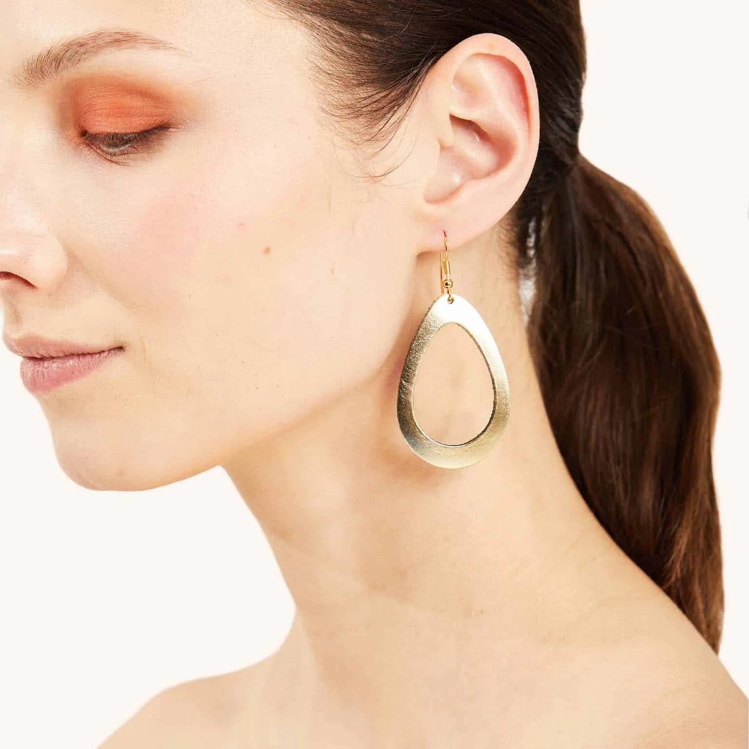 Sade Petite Raindrop Earrings