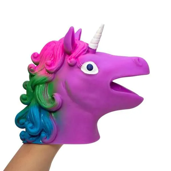 Schylling Superstretchy Unicorn Hand Puppets Assorted Styles