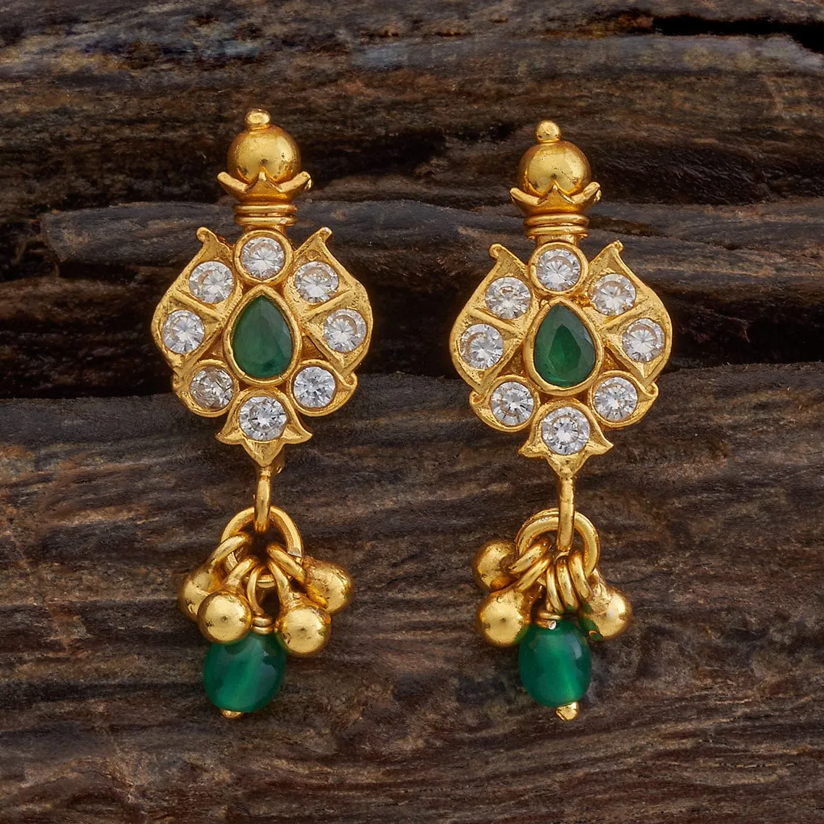 Silver Temple Earring 174075