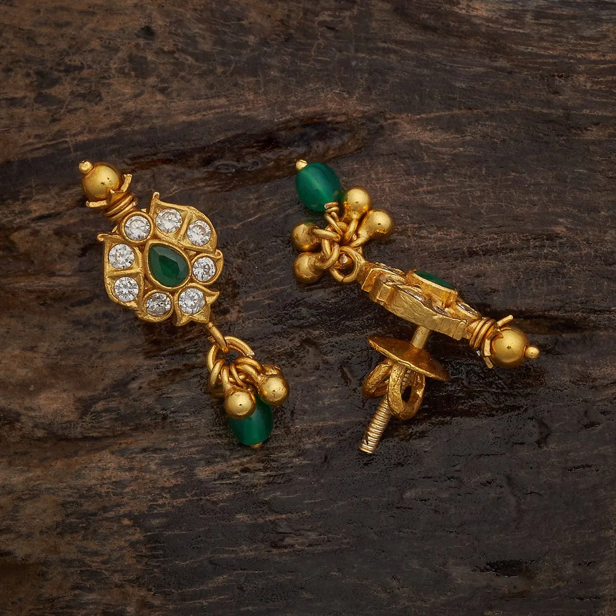 Silver Temple Earring 174075