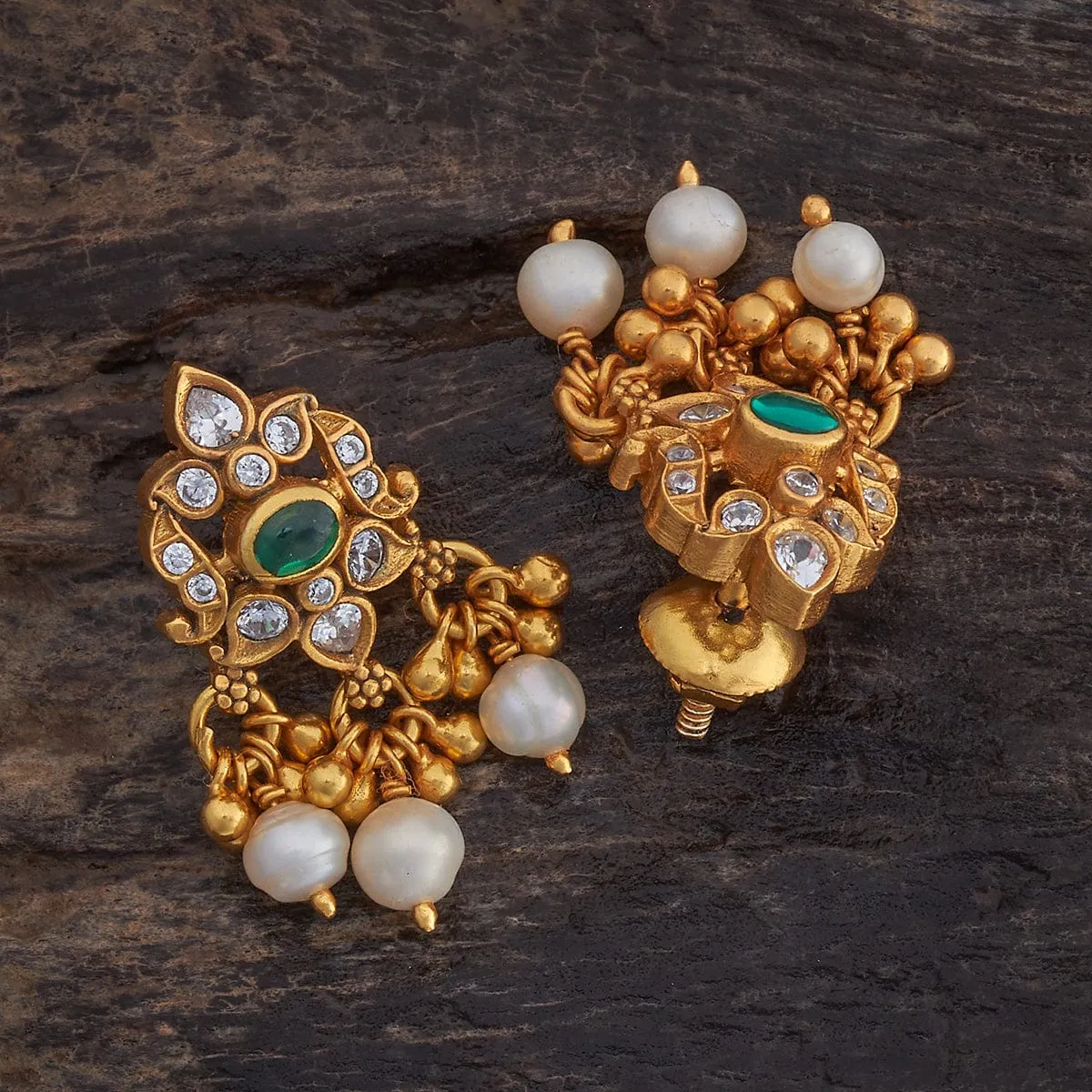 Silver Temple Earring 177354