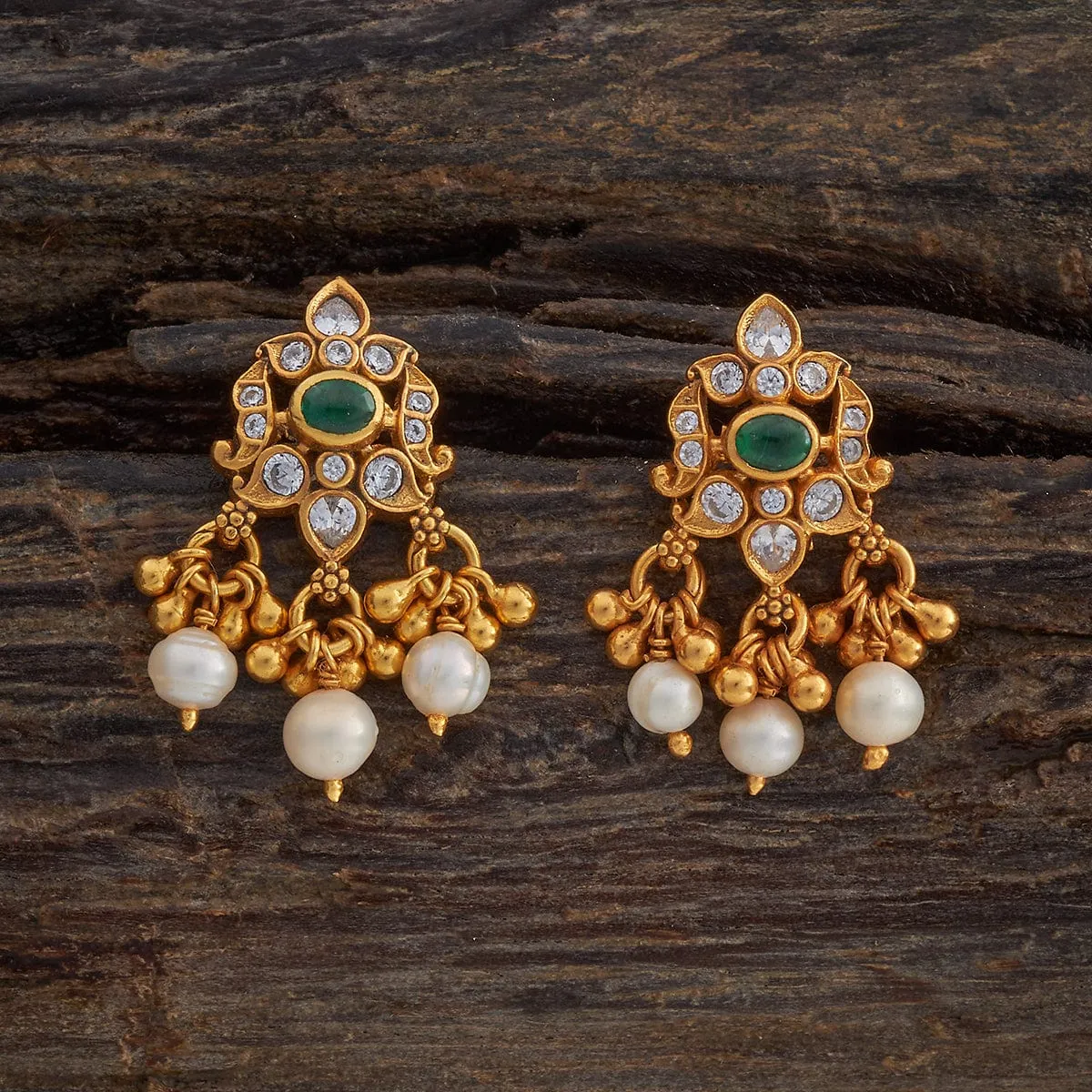 Silver Temple Earring 177354