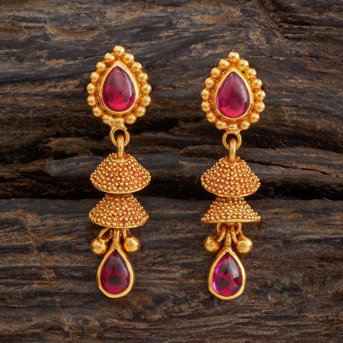 Silver Temple Earring 177363