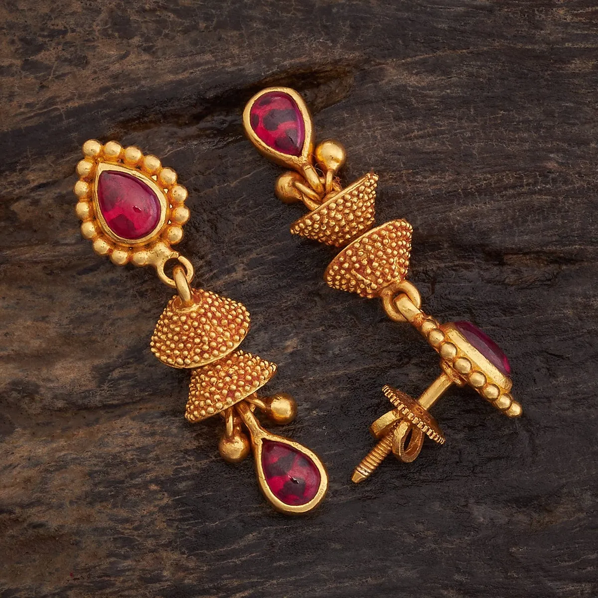 Silver Temple Earring 177363