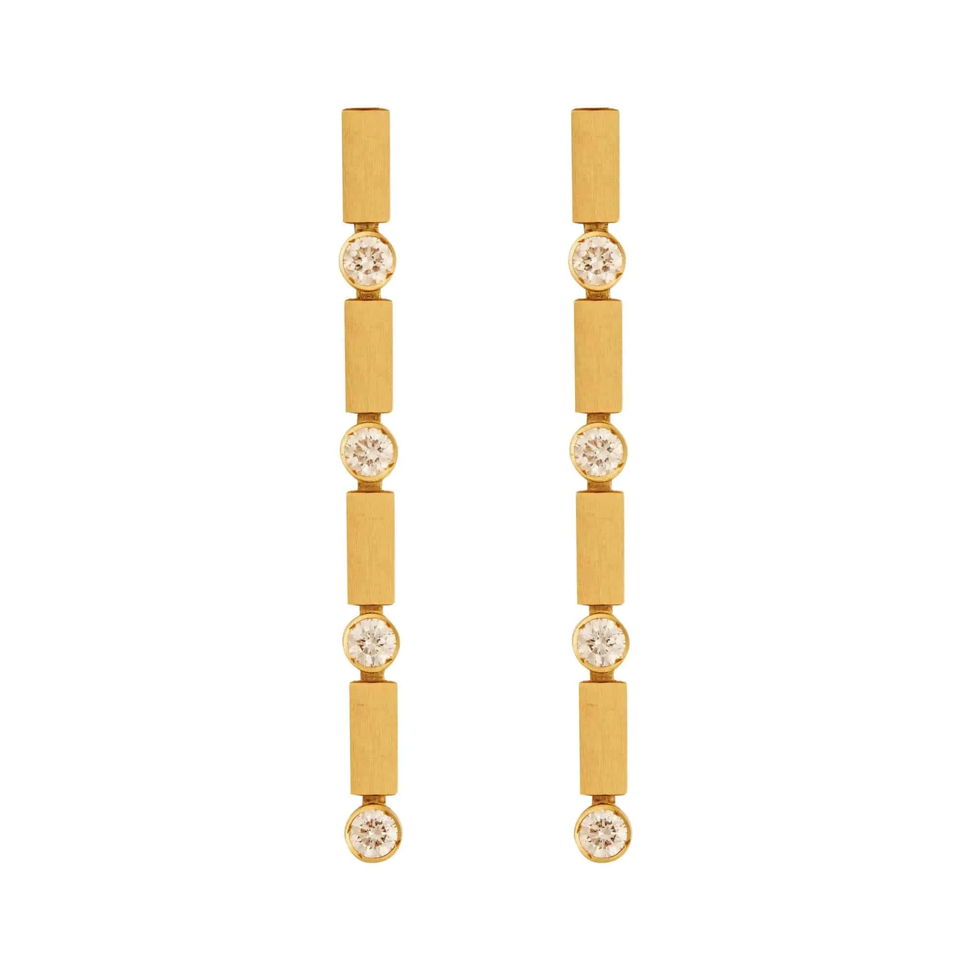 Stepping Stone Earrings Y-D