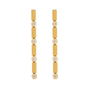 Stepping Stone Earrings Y-D