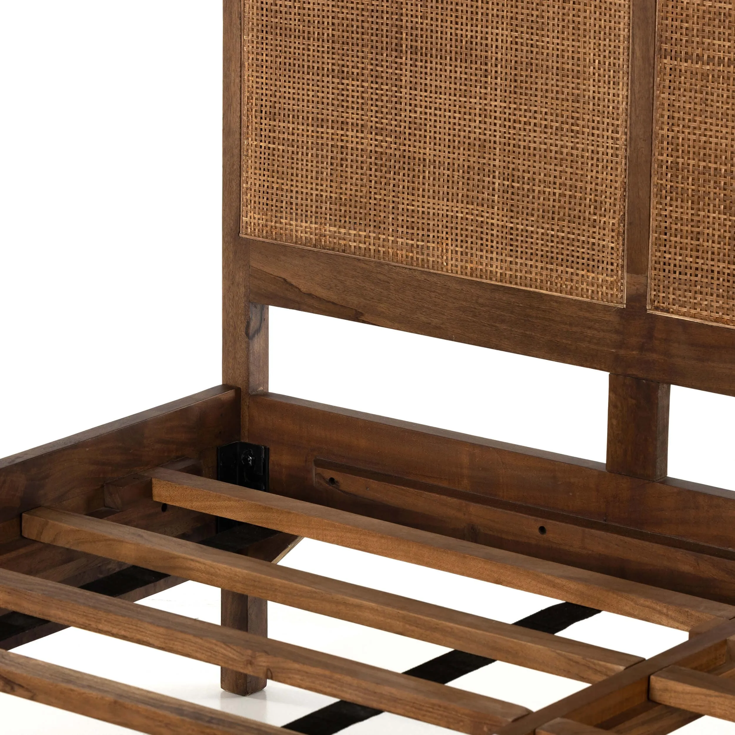 Sydney Bed, Brown Wash