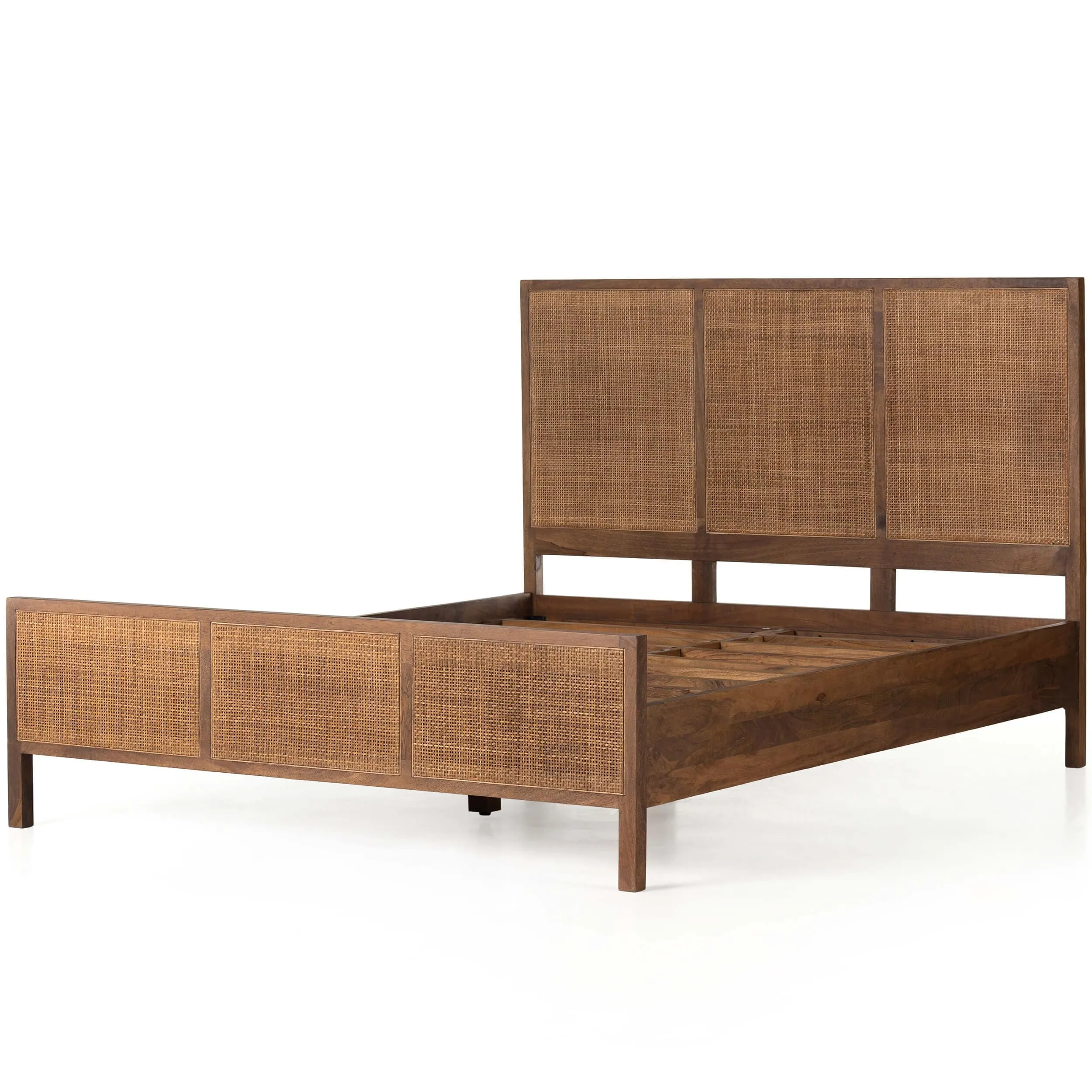 Sydney Bed, Brown Wash