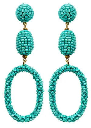 Tierney Drops-Turquoise